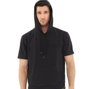 dubinik  Men's Hoodies short-sleeved hooded sweatshirt